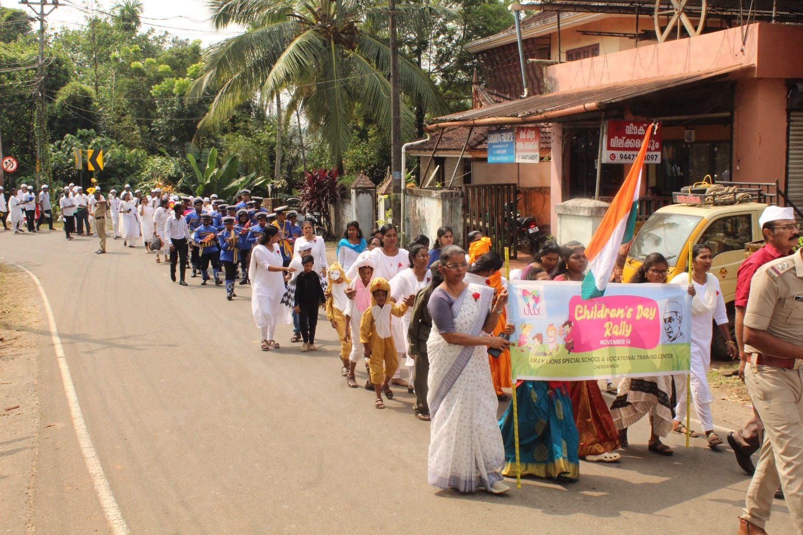  ഭിന്നശേഷി കുട്ടികളുടെ ശിശുദിന റാലി ശ്രദ്ധേയമായി
